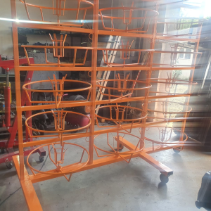 Raft suport pentru furtunuri hidraulice