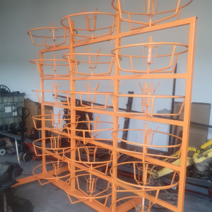 Raft suport pentru furtunuri hidraulice