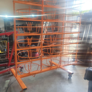 Raft suport pentru furtunuri hidraulice