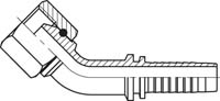 G-THREADED 45 SHORT BEND