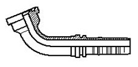 J518 FLANGE 67° SAE3