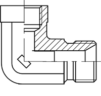 ELBOW 90° ADAPTOR G M – G F