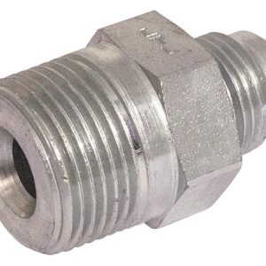 J GE STRAIGHT FITTING – NPTF-THREAD